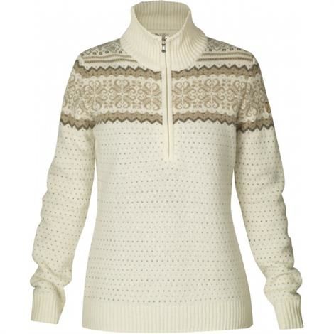 Fjällräven Vika Sweater Womens, Ecru Fjällräven Vika Sweater Womens, Ecru