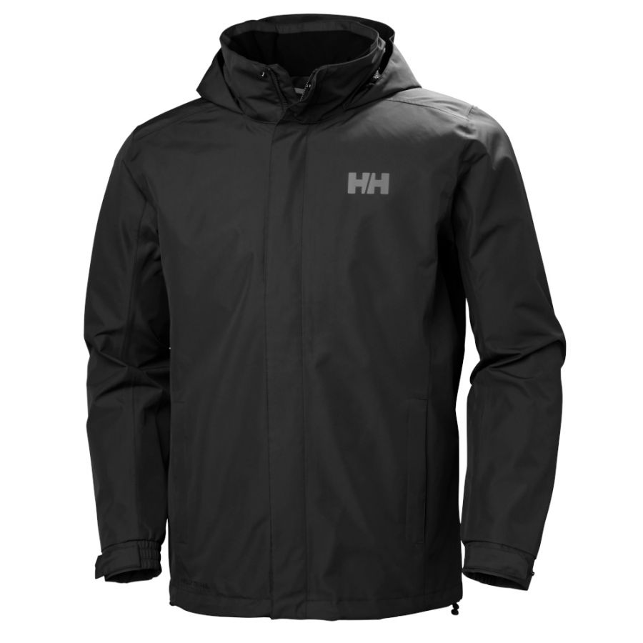 Helly Hansen Dubliner regnjakke, herre, sort Helly Hansen Dubliner regnjakke, herre, sort