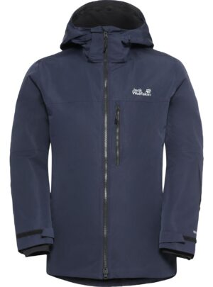 Jack Wolfskin Flowline 3in1, skijakke, herre, mørkeblå