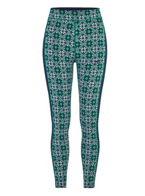 Kari Traa Rose Merino Skiunderbukser Dame, cress