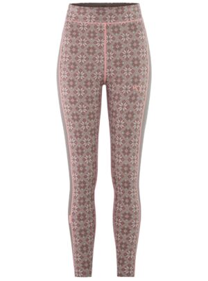 Kari Traa Rose Merino uld Skiunderbukser Dame, taupe