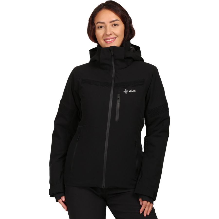 Kilpi Valera, skijakke, plus size, dame, sort Kilpi Valera, skijakke, plus size, dame, sort