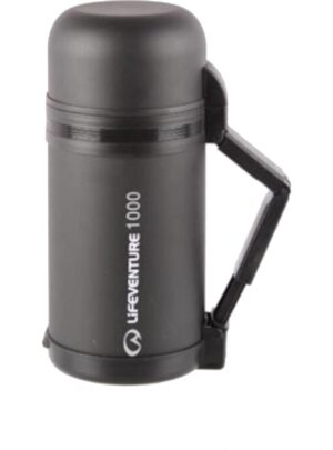 Lifeventure TiV Widemouth Vacuum Flaske 1000, sort