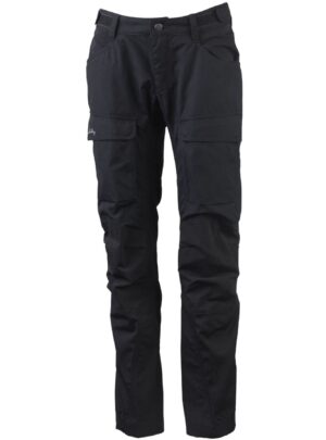 Lundhags Authentic II Ws Pant Short/Wide, vandrebukser, dame, sort