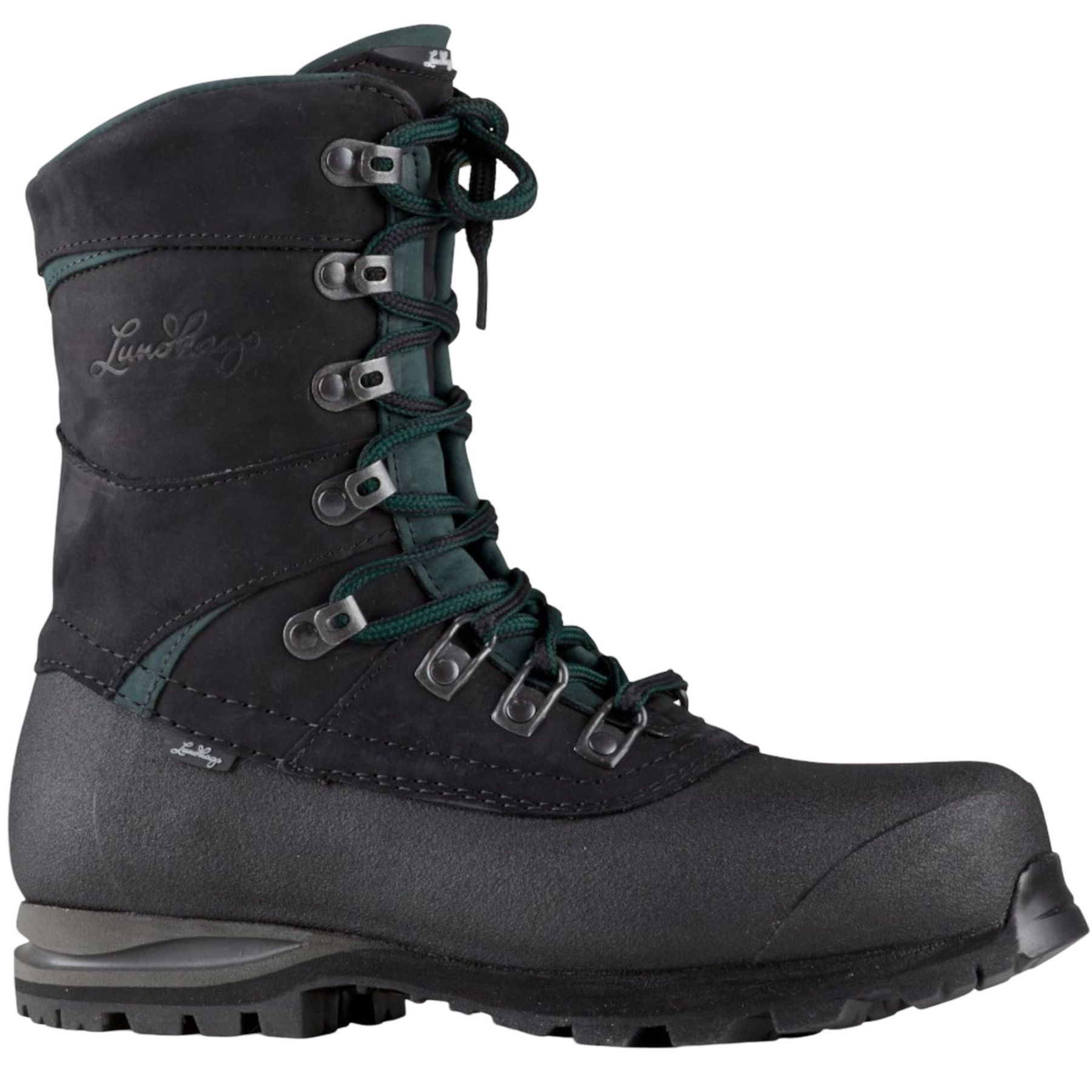 Lundhags Mira II Ws Lt High, vandrestøvler, dame, sort/grøn Lundhags Mira II Ws Lt High, vandrestøvler, dame, sort/grøn
