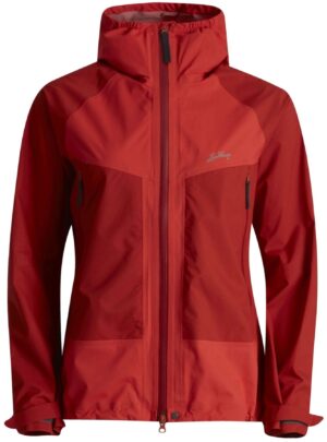 Lundhags Padje Light Waterproof Jacket W, regnjakke, dame, rød