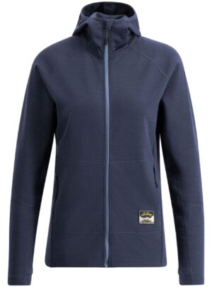 Lundhags Tived Merino Hoodie W, mellemlag, dame, navy