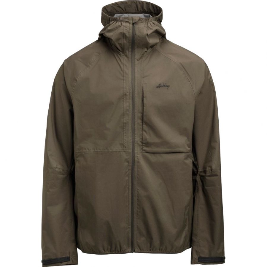 Lundhags Tived Waterproof Jacket M, regnjakke, herre, grøn Lundhags Tived Waterproof Jacket M, regnjakke, herre, grøn