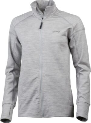 Lundhags Ullto Merino Ws Full Zip, mellemlag, dame, grå