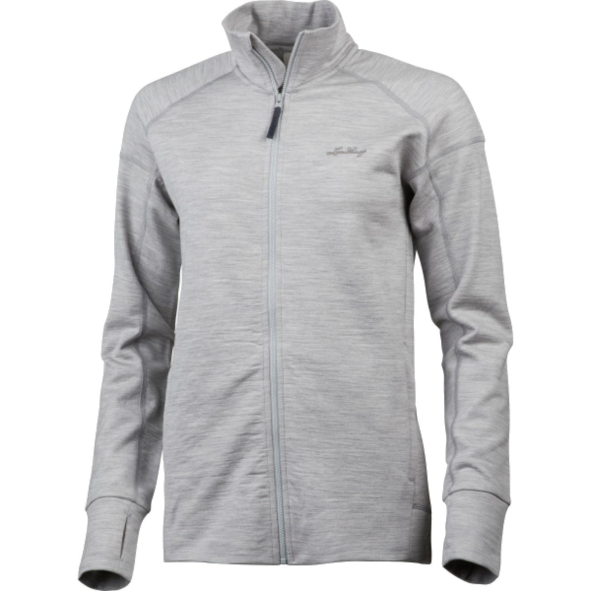Lundhags Ullto Merino Ws Full Zip, mellemlag, dame, grå Lundhags Ullto Merino Ws Full Zip, mellemlag, dame, grå