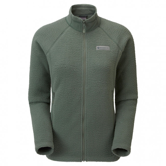 Montane F Chonos Jacket, fleecetrøje, dame, grøn Montane F Chonos Jacket, fleecetrøje, dame, grøn