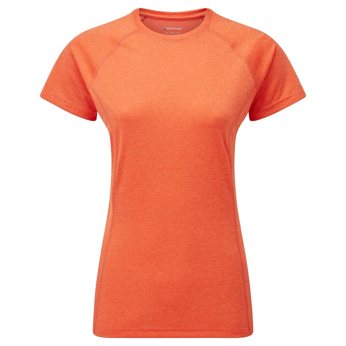 Montane F Dart T-Shirt, dame, orange Montane F Dart T-Shirt, dame, orange