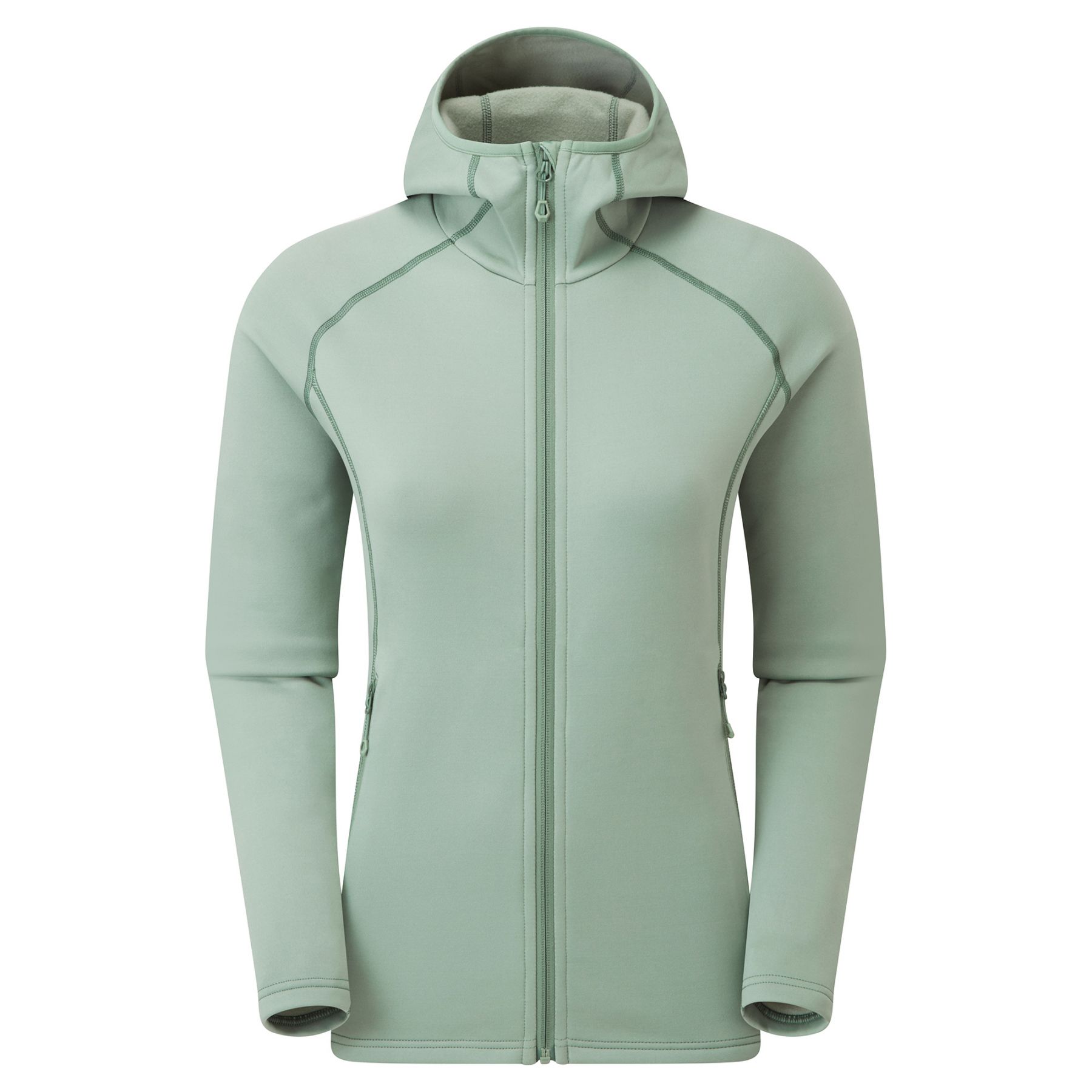 Montane F Fury Hoodie, fleecetrøje, dame, grøn Montane F Fury Hoodie, fleecetrøje, dame, grøn