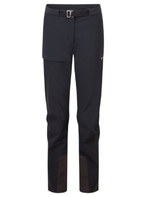 Montane F Terra Stretch Xt Pants Reg Leg, vandrebukser, dame, sort