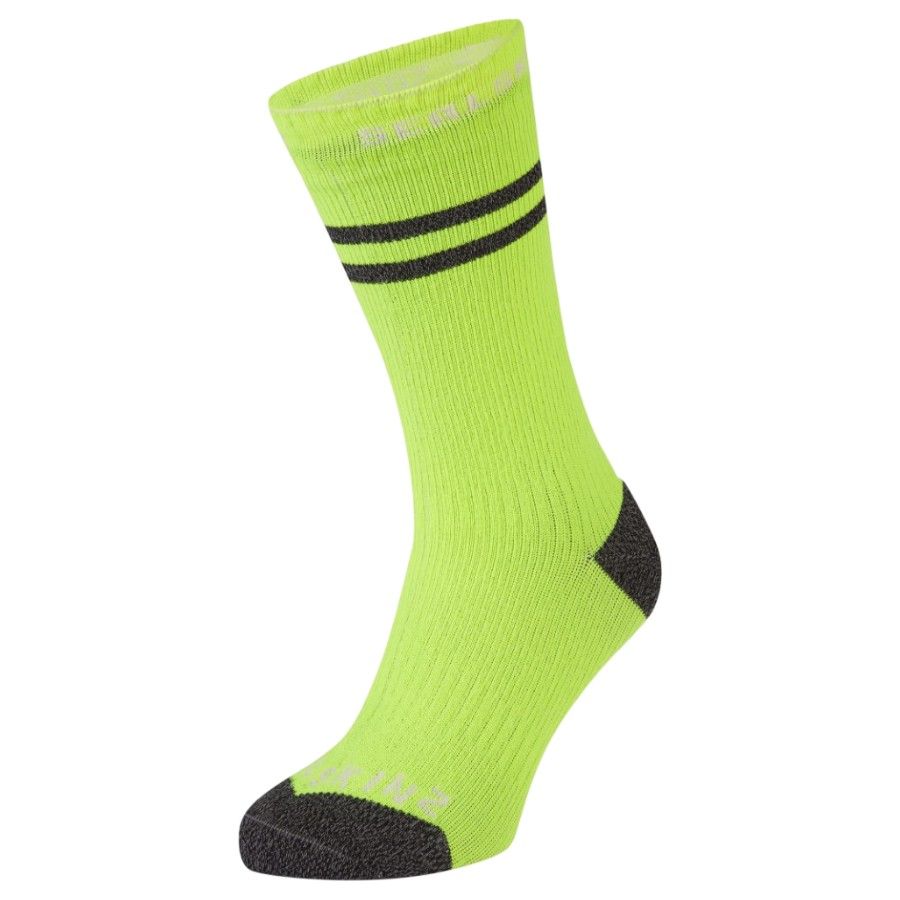 Sealskinz Scoulton, strømper, neon gul Sealskinz Scoulton, strømper, neon gul