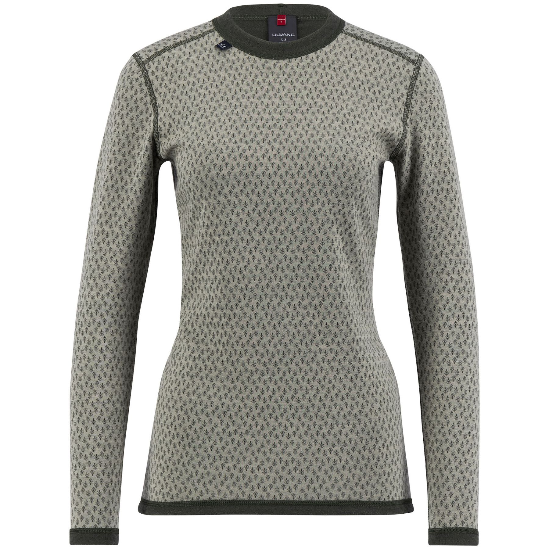 Ulvang Comfort 200 Round Neck, skiundertrøje, dame, lysegrå Ulvang Comfort 200 Round Neck, skiundertrøje, dame, lysegrå