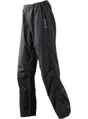 Vaude Fluid Pants, regnbukser, dame, sort