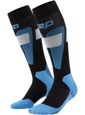 CEP Ski Merino Socks Tall 3.0, skistrømper, herre, blå