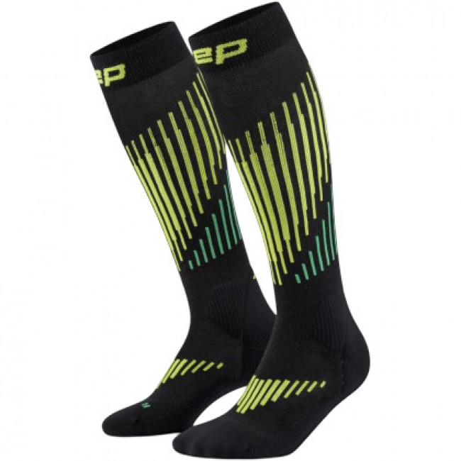 CEP Ski Touring Merino Socks Tall 3.0, skistrømper, herre, sort CEP Ski Touring Merino Socks Tall 3.0, skistrømper, herre, sort