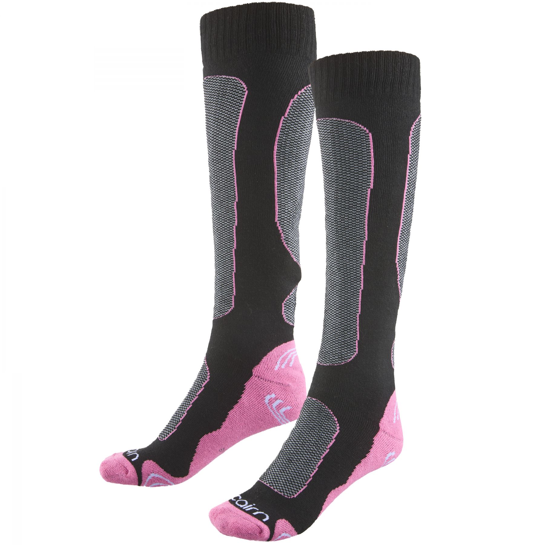 Cairn Spirit, skistrømper, sort/pink Cairn Spirit, skistrømper, sort/pink