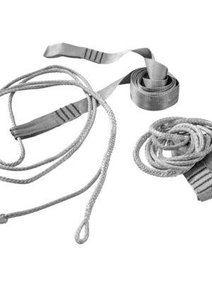 Cocoon Hammock Straps Ultralight,250cm, Stropper, grey/light grey