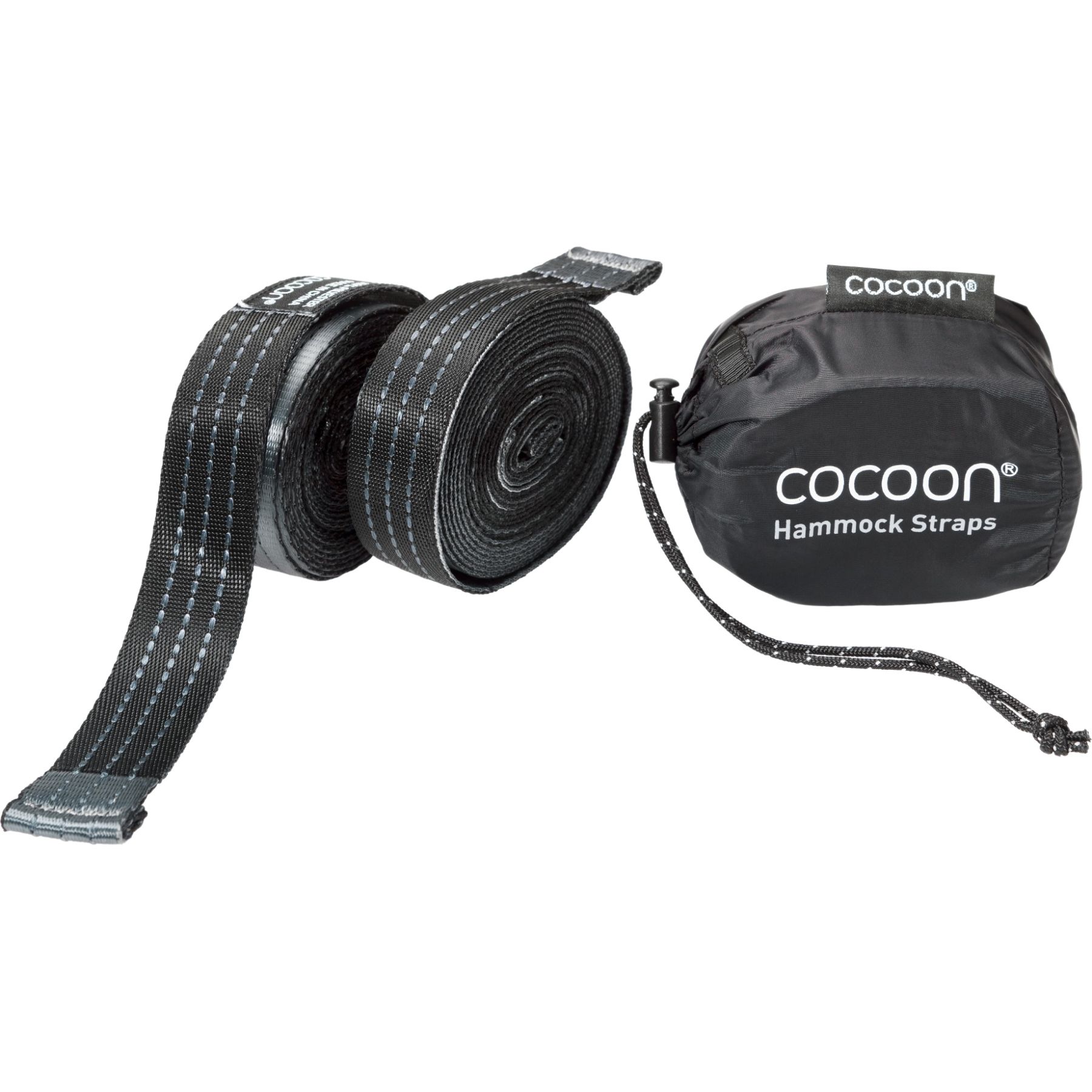 Cocoon Hammock Straps,303 cm, stropper, black/grey Cocoon Hammock Straps,303 cm, stropper, black/grey