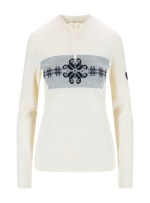 Dale of Norway Falkeberg Baselayer Half zip, skiundertøj, dame, hvid