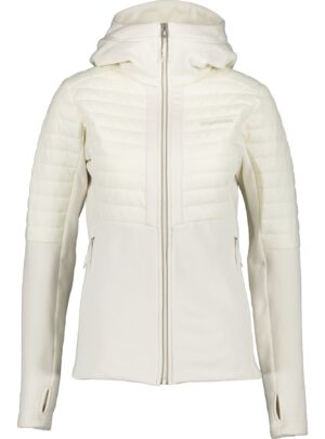 Didriksons Annema, isolerende jakke, dame, shell white