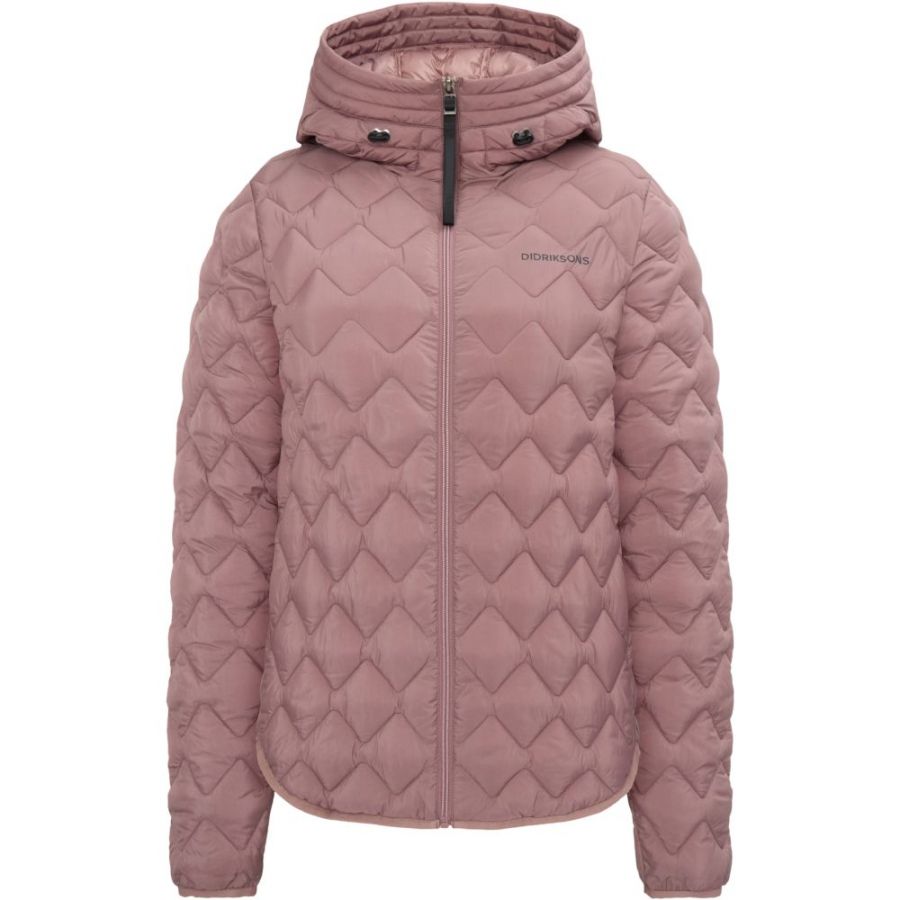 Didriksons Evelyn, fiberdunjakke, dame, lyserød Didriksons Evelyn, fiberdunjakke, dame, lyserød