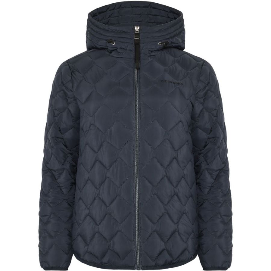Didriksons Evelyn, fiberdunjakke, dame, mørkeblå Didriksons Evelyn, fiberdunjakke, dame, mørkeblå