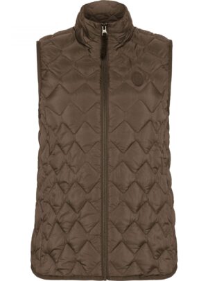 Didriksons Evy 2, fiberdunvest, dame, mocha