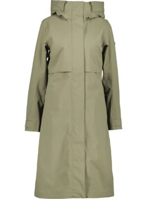 Didriksons Sonja, regnfrakke, dame, olive drab