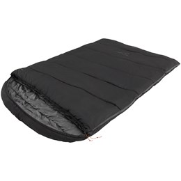Easy Camp Raven Square Double 5°C Fibersovepose BOTH Grå/Sort Sommer (> 3°C)
