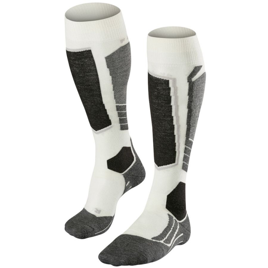 Falke SK2 Wool skistrømper, dame, offwhite Falke SK2 Wool skistrømper, dame, offwhite