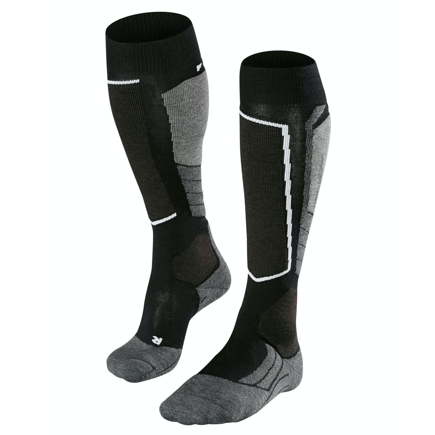 Falke SK2 Wool skistrømper, dame, sort Falke SK2 Wool skistrømper, dame, sort