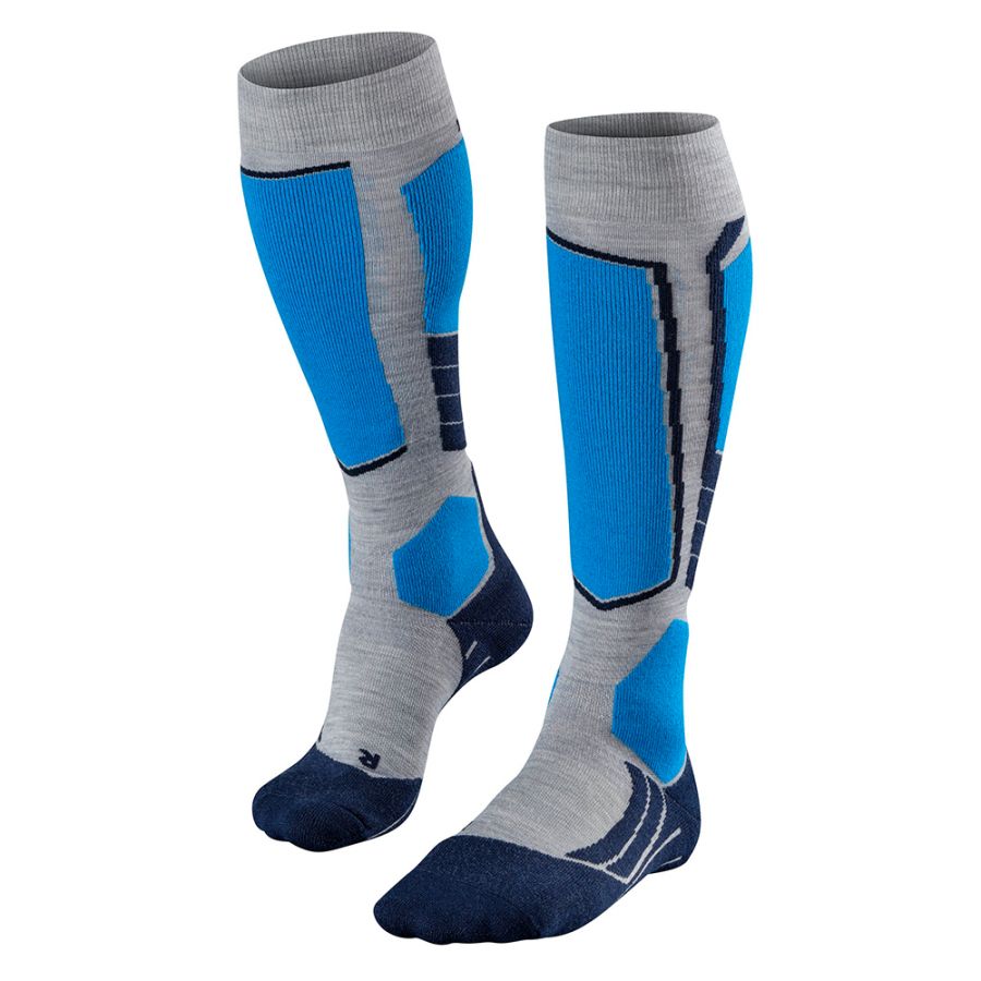 Falke SK2 Wool skistrømper, herre, grå Falke SK2 Wool skistrømper, herre, grå
