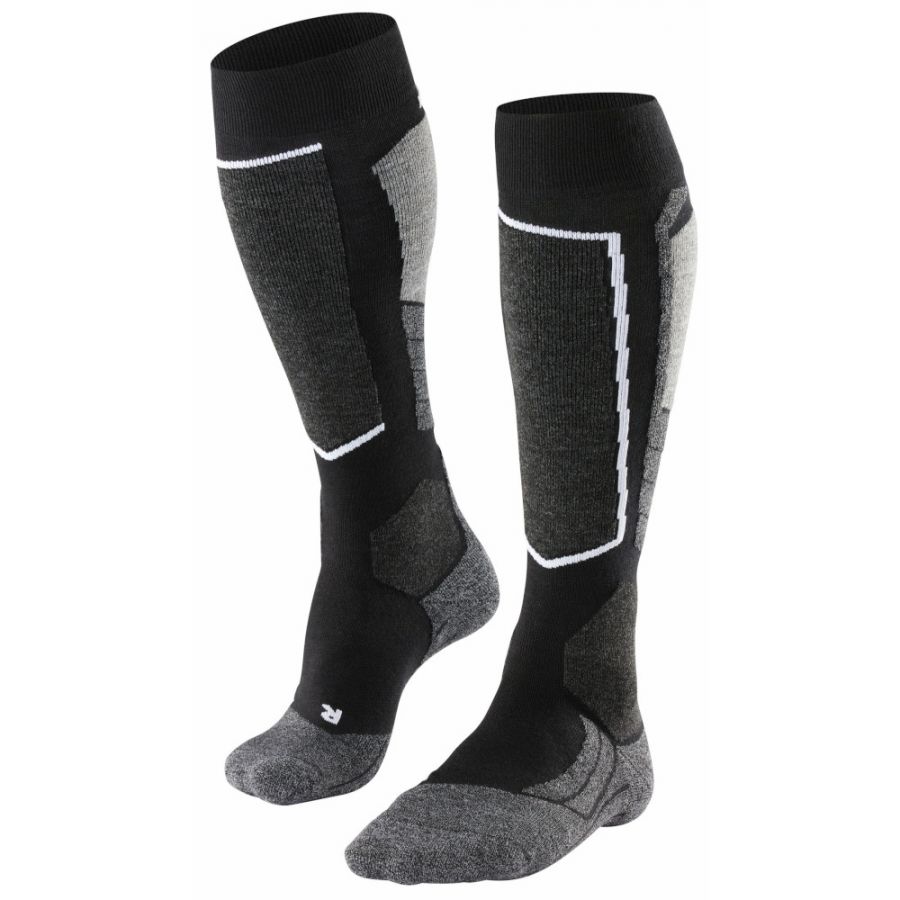 Falke SK2 skistrømper, dame, sort Falke SK2 skistrømper, dame, sort