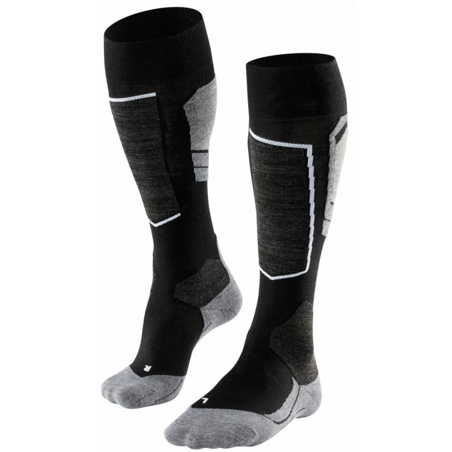 Falke SK4 skistrømper, herre, sort Falke SK4 skistrømper, herre, sort