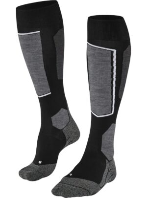 Falke SK6 Pro, skistrømper, dame, sort