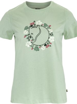 Fjällräven Fjällblomster Fox T-Shirt Jade green / Patina Green / Grøn L