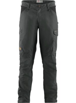 Fjällräven Kaipak Vandrebukser Men Dark Grey - Black 56