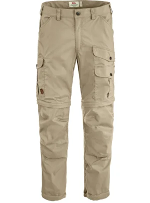Fjällräven Vidda Pro Lite Zip Off Vandrebukser M Fossil 46