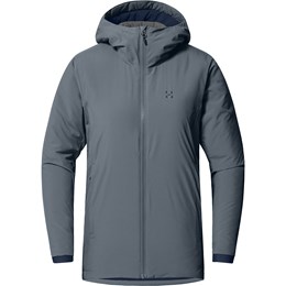 Haglöfs Mimic Alert Hood Dame XL Blå Fiberjakker