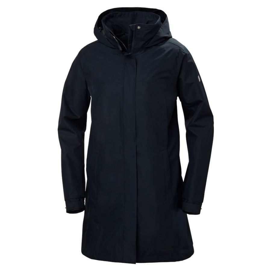 Helly Hansen Aden Long, regnfrakke, dame, navy Helly Hansen Aden Long, regnfrakke, dame, navy