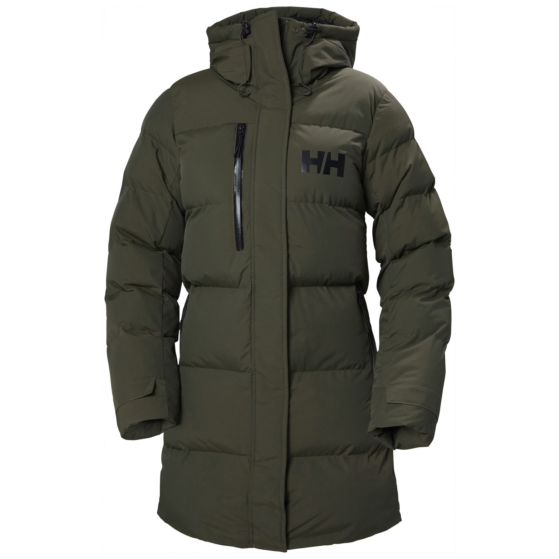 Helly Hansen Adore Puffy, parka, dame, mørkegrøn Helly Hansen Adore Puffy, parka, dame, mørkegrøn