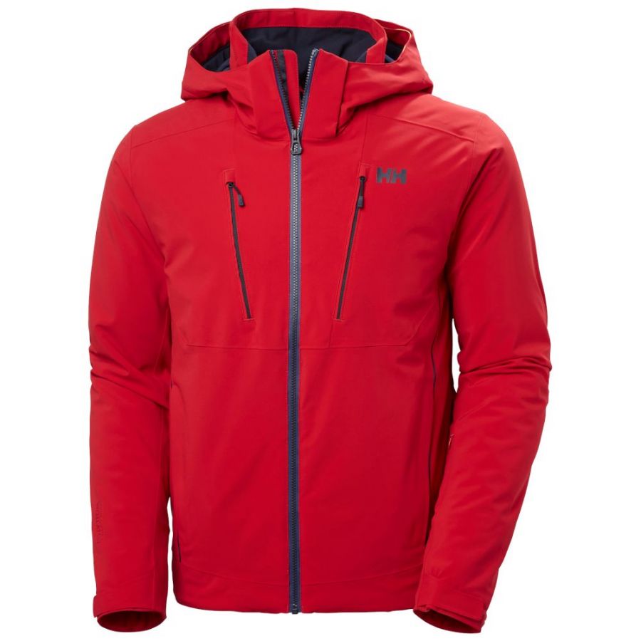 Helly Hansen Alpha 4.0, skijakke, herre, rød Helly Hansen Alpha 4.0, skijakke, herre, rød
