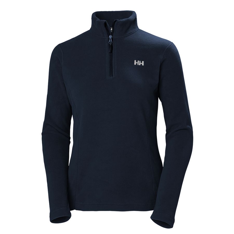 Helly Hansen Daybreaker 1/2 zip Fleece, dame, mørkeblå Helly Hansen Daybreaker 1/2 zip Fleece, dame, mørkeblå