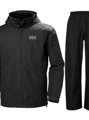 Helly Hansen Dubliner/HH Rain regnsæt herre sort