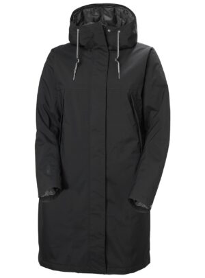 Helly Hansen Hvaler, regnfrakke, dame, sort