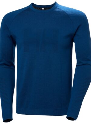Helly Hansen Lifa Merino Knitevo Crew, herre, blå